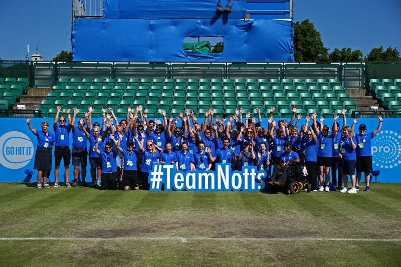 Volunteers sought for Nottingham Open International Tennis in June My